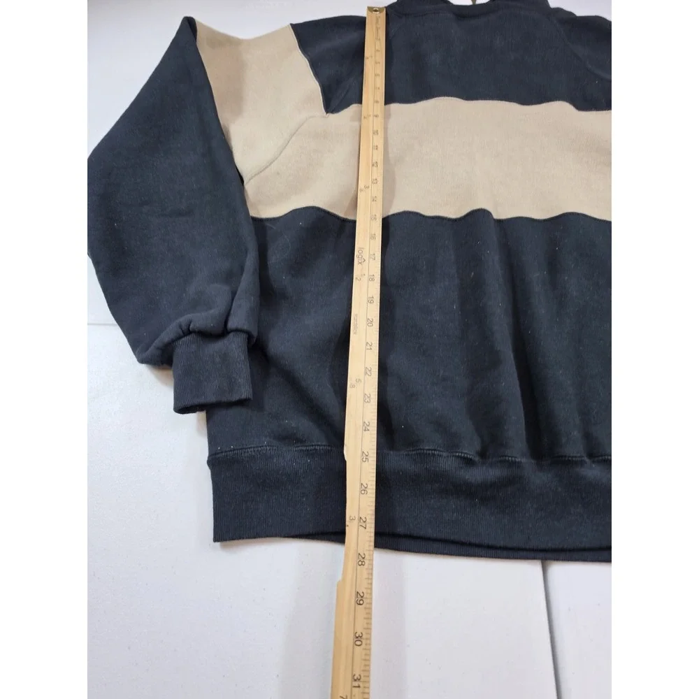 Vintage Jerzees World Class 1/4 Zip Sweatshirt Mens XL Cotton